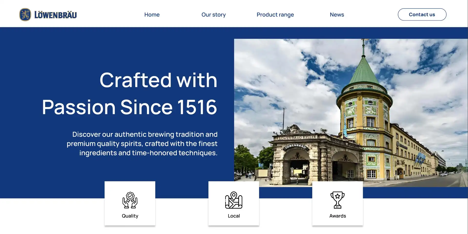 proiect design lowenbrau